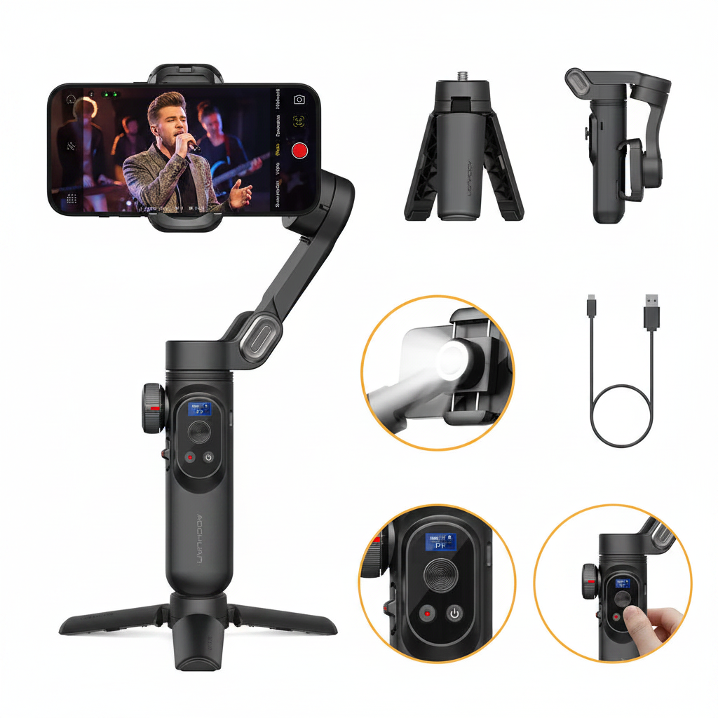 AOCHUAN Smart XPro Gimbal Stabilizer