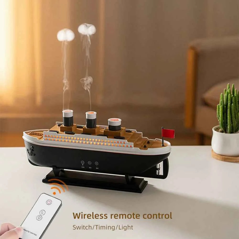 Titanic Ship Model Air Humidifier for Personalized Comfort