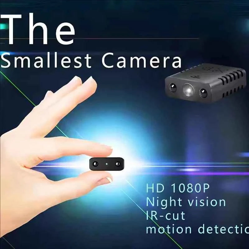 1080P FHD Mini Wifi Camera - Smart Home Security Indoor Anti-theft IP Camera with Video and Voice Real-time App