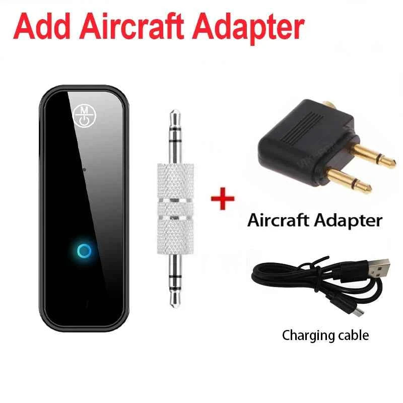 Bluetooth Audio Receiver Transmitter 6.0 Wireless Adapter USB Dongle for TV PC Car Kit with 3.5mm AUX and Handfree Call
