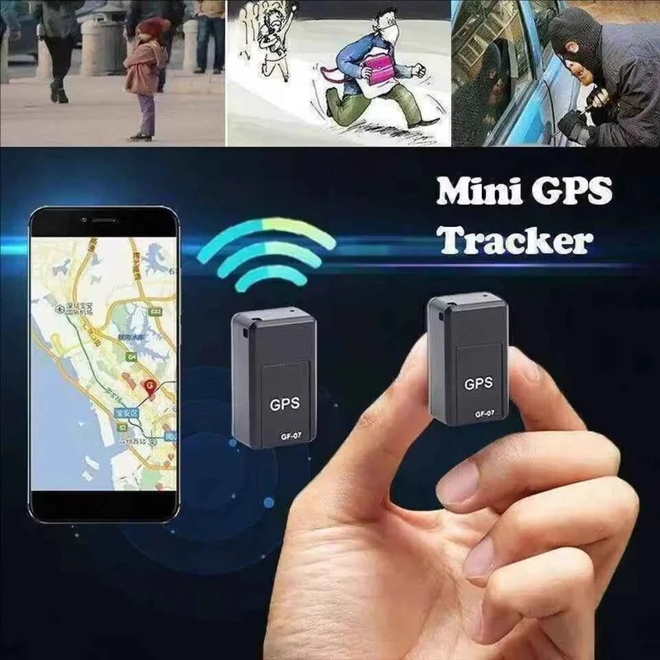 Gf07 Mini Car GPS Tracker - Real-Time Tracking Device with Magnetic SIM for Anti-Theft Protection