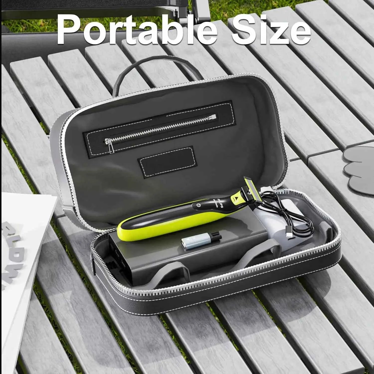 Brangdy Type-C Shaver Charger Adapter for Philips OneBlade Models QP2724, QP2834, QP1424, QP1924, QP4631 Beard Trimmer